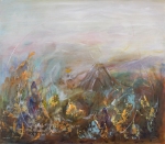 Painting- Vid kåtan, Oil,
70 x 64 cm, 30 000 SEK, 
Sold